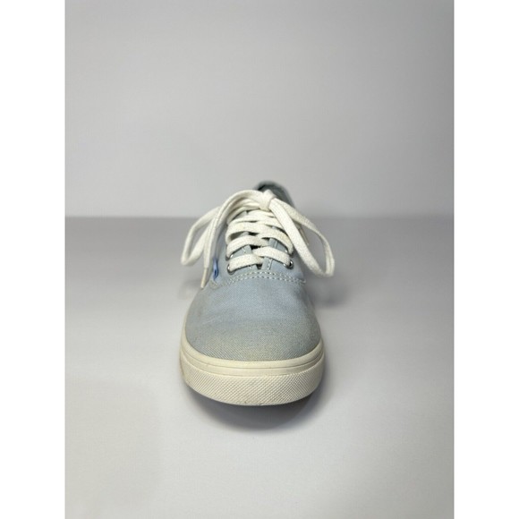 Vans Women’s 8  Men’s 6.5 Light Blue Organically Grown Cotton Upper Eco Outsoles - Picture 3 of 14